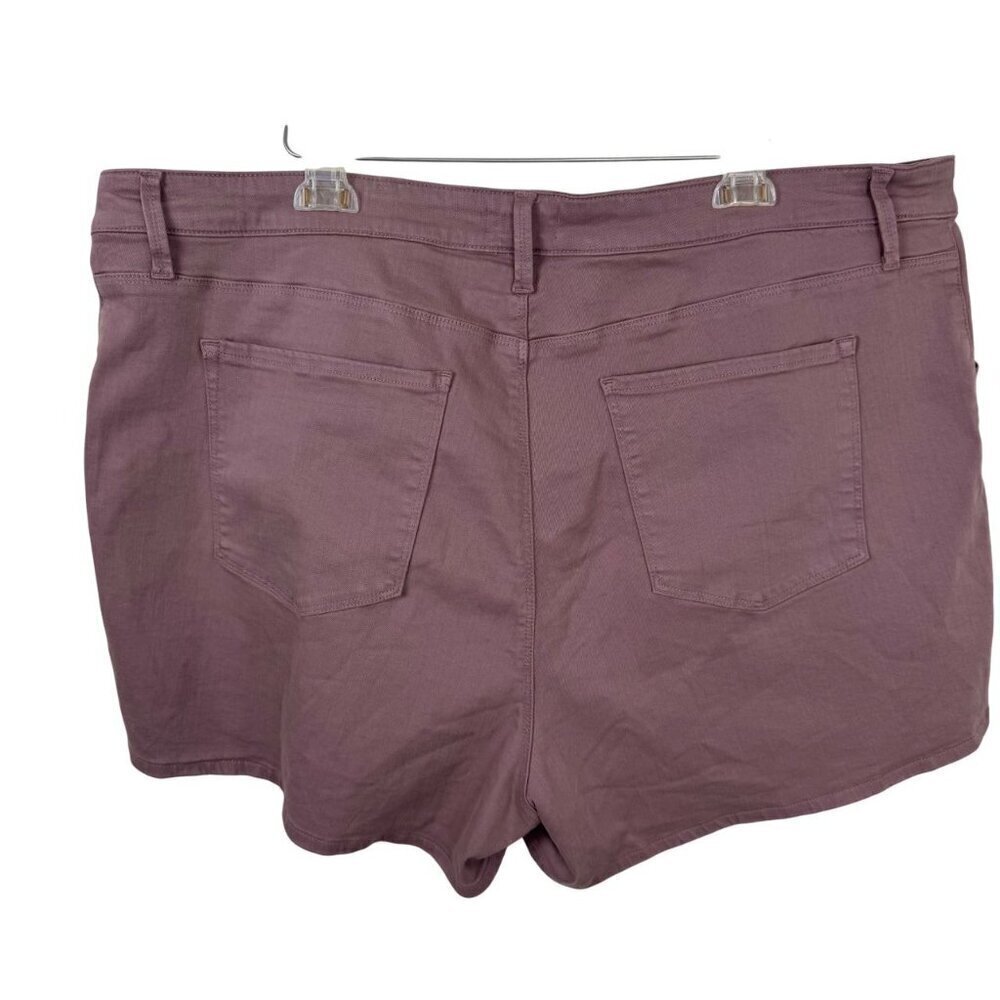 Pistola NEW Lilac Dust Button Fly Shorts Women's 24W Tencel Casual Summer - Picture 3 of 11